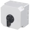 RS PRO 2-Pole Panel Mount Isolator Switch, IP65 Rated, 63A, 37 kW Power, Black Handle IP65