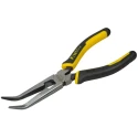 Stanley FatMax Bent Snipe Nose Long Nose Plier Stainless Steel Bi-Material Ergonomic Handle 200mm 0-89-872