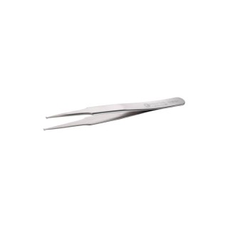 ideal-tek 120mm Stainless Steel Flat Tweezer SM110.SA.1
