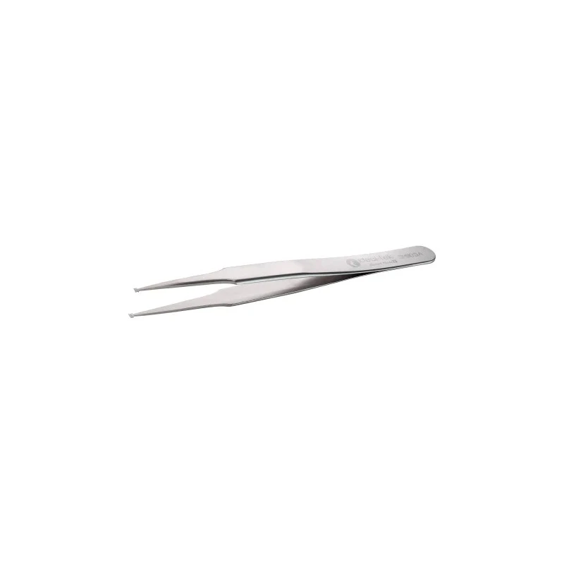 ideal-tek 120mm Stainless Steel Flat Tweezer SM110.SA.1