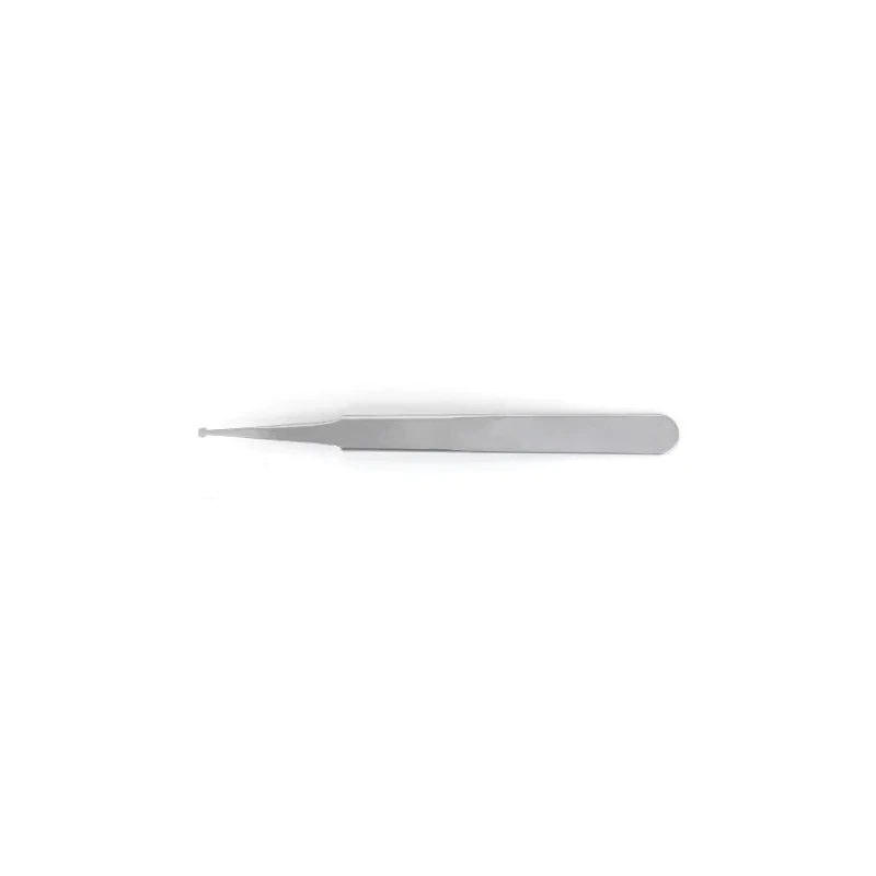 ideal-tek 120mm Stainless Steel Flat Tweezer SM110.SA.1