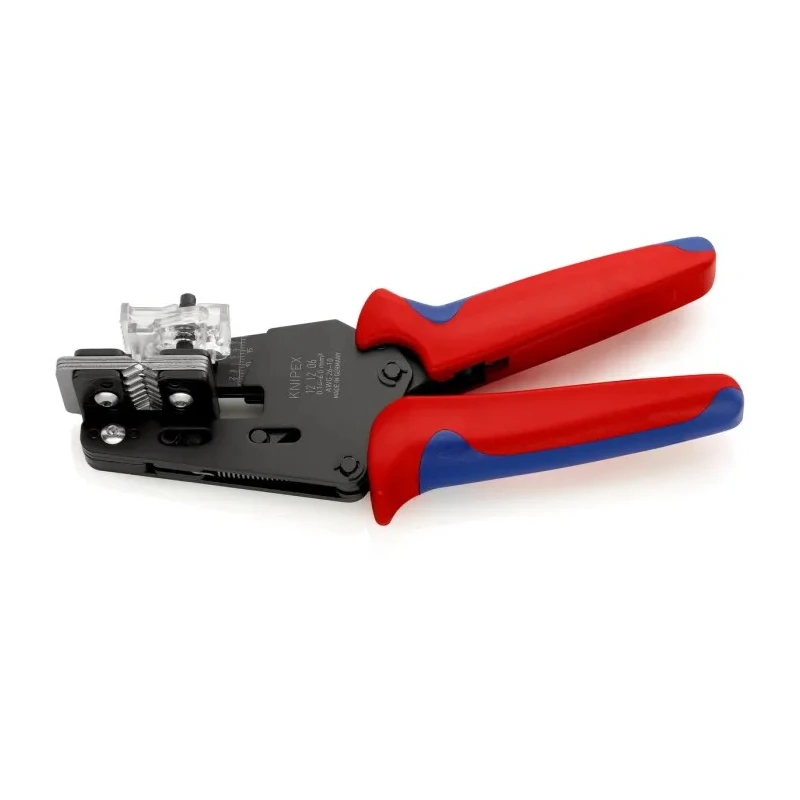 Knipex Precision Insulation Stripper Multi-Core Insulated 0.14–6.0 mm², Steel Polyamide, 195mm 12 12 06