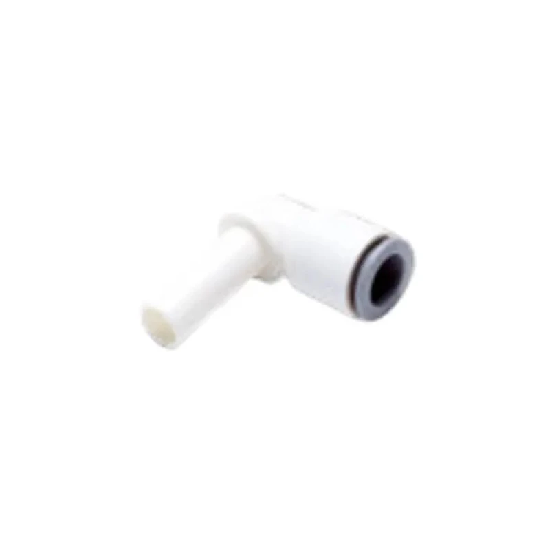 Legris Knob Pneumatic Manual Control Valve LIQUIfit Series 6 mm, White Control Button, Polymer Body 6382 06 00WP2