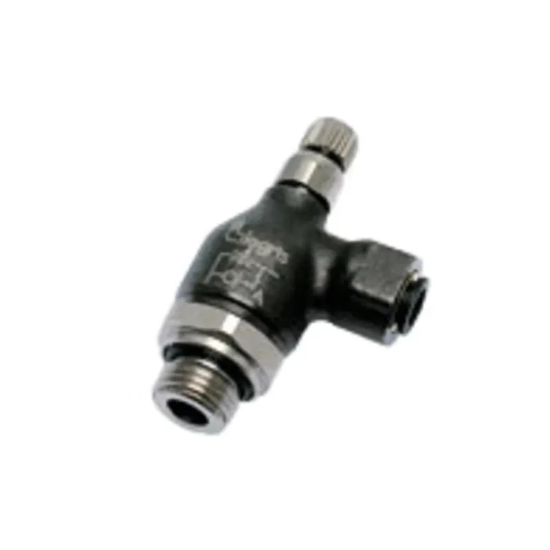 Legris Pneumatic Quick Exhaust Valve Threaded Male A/B 1/4 in, 10 Bar, Nickel Plated Brass 7100 10 13