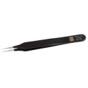 RS PRO 110mm Stainless Steel Extra Fine ESD Safe Tweezer 136-9770