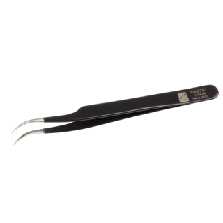 RS PRO 120mm Stainless Steel ESD Safe Tweezer 136-9781
