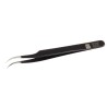 RS PRO 120mm Stainless Steel ESD Safe Tweezer 136-9781