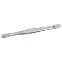 RS PRO 145mm Stainless Steel Cylindrical Grooved Tweezer 136-9798
