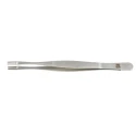 RS PRO 145mm Stainless Steel Cylindrical Grooved Tweezer 136-9798