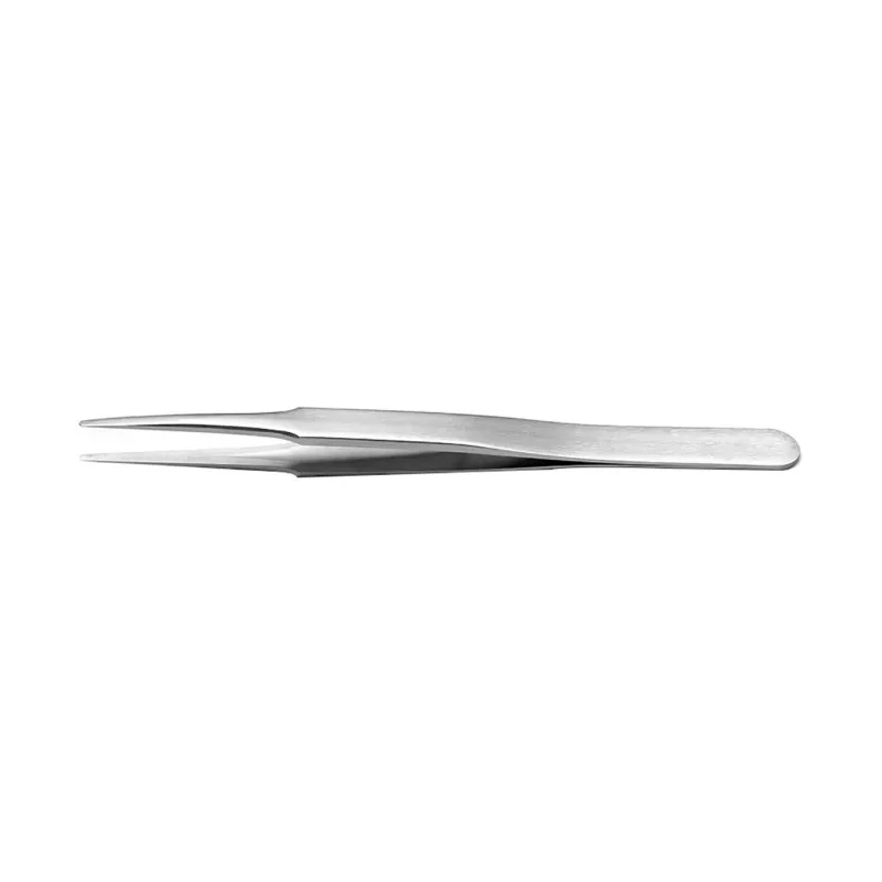 RS PRO 120mm Stainless Steel Tweezer Anti-Magnetic Anti-Acid Specialist Hand Tool 136-9839