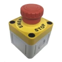 APEM Twist Release Emergency Stop Push Button Panel Mount, 22 mm Cutout, 2 NC Contacts, IP20/IP65 Rated A02ES-H