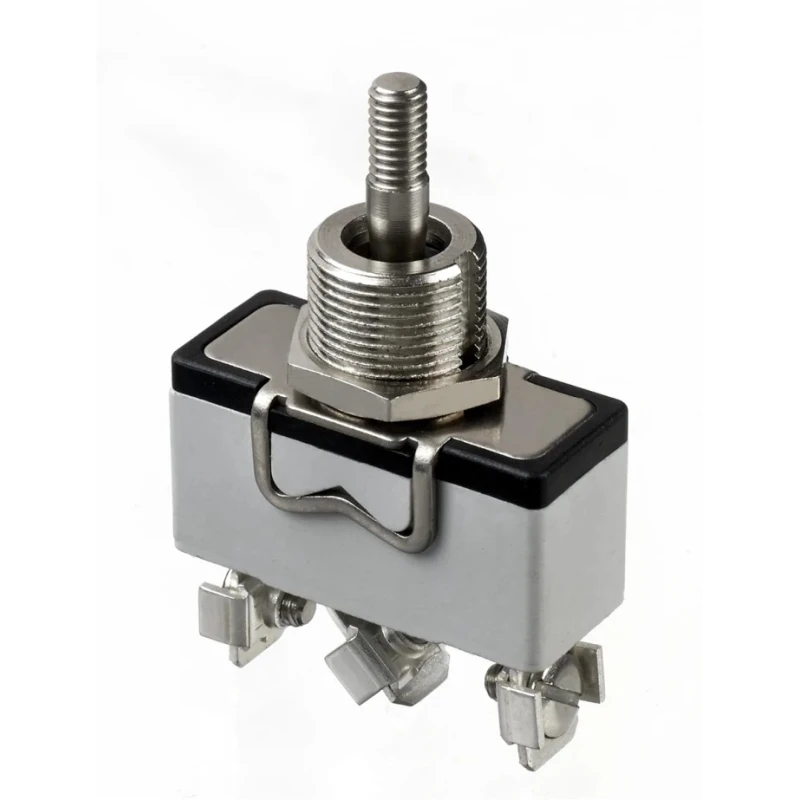 APEM Panel Mount Toggle Switch On-Off-On SPDT Screw Terminal 10A 250V AC 637H/X2330