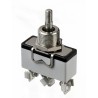 APEM Panel Mount Toggle Switch On-Off-On SPDT Screw Terminal 10A 250V AC 637H/X2330