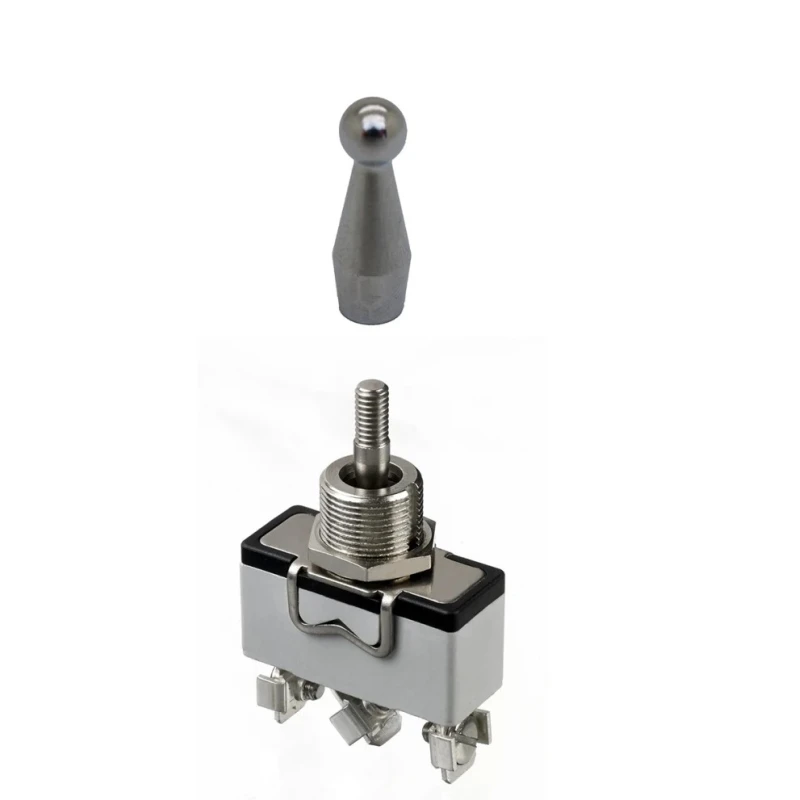 APEM Panel Mount Toggle Switch On-Off-On SPDT Screw Terminal 10A 250V AC 637H/X2330