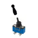 APEM Panel Mount Latching SPDT Toggle Switch, Screw Terminal, 12 V dc, 250 V ac 631H/GX2330