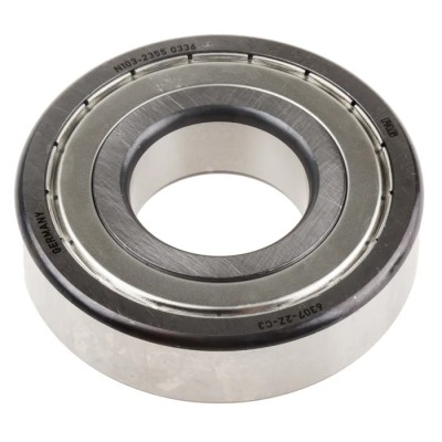 FAG Single Row Deep Groove Ball Bearing 35 mm Inside Diameter 80 mm Outside Diameter, Double Shielded, C3 6307-2Z-C3