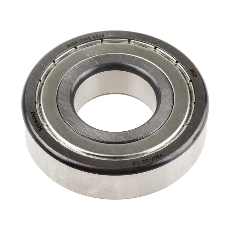 FAG Single Row Deep Groove Ball Bearing 35 mm Inside Diameter 80 mm Outside Diameter, Double Shielded, C3 6307-2Z-C3