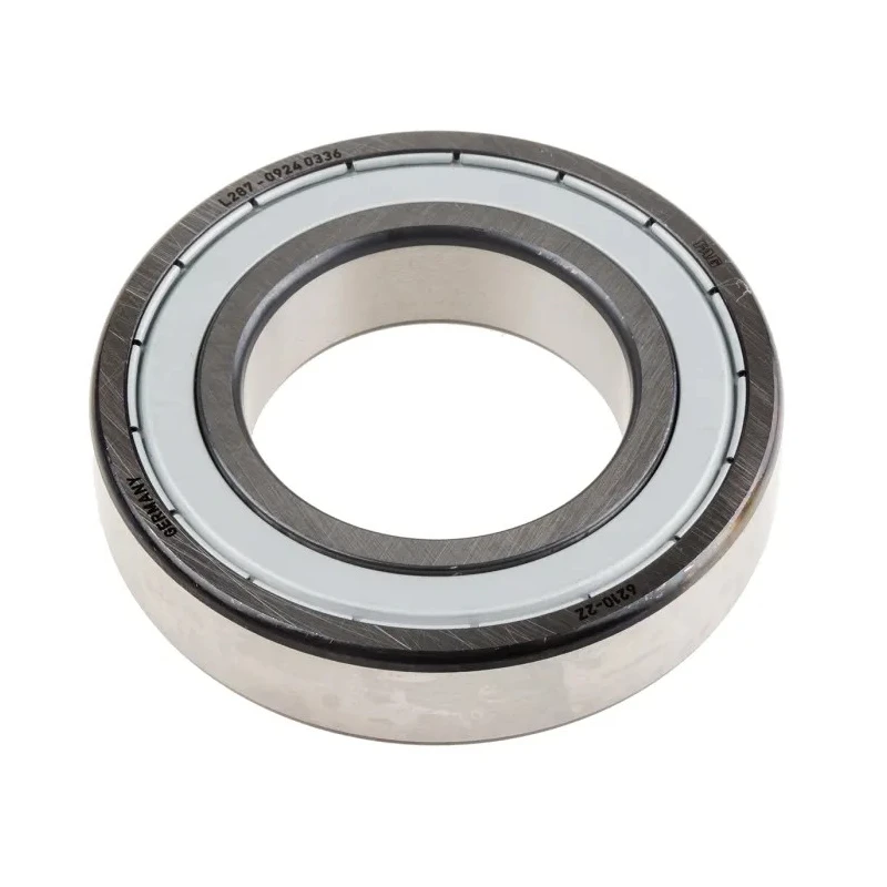 FAG Single Row Deep Groove Ball Bearing 50 mm Inside Diameter 90 mm Outside Diameter 20 mm Race Width Steel Cage 6210-C-2Z