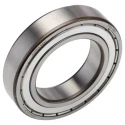 FAG Single Row Deep Groove Ball Bearing 45 mm ID 75 mm OD 16 mm Race Width Double Shielded Steel Cage Steel Balls 6009-2Z-C3