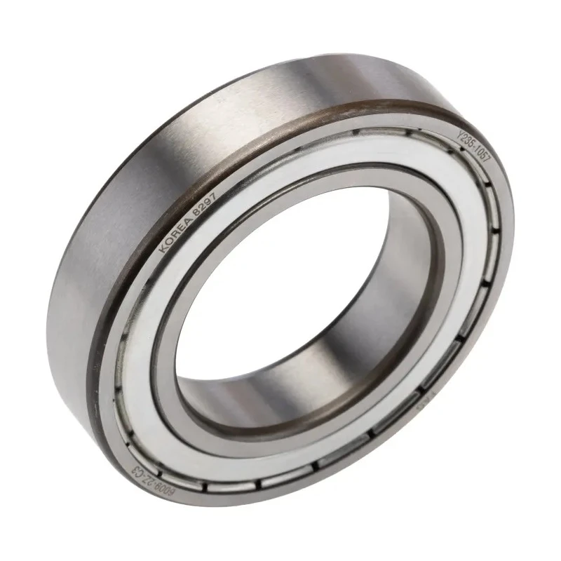 FAG Single Row Deep Groove Ball Bearing 45 mm ID 75 mm OD 16 mm Race Width Double Shielded Steel Cage Steel Balls 6009-2Z-C3