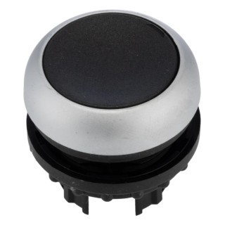 Eaton RMQ Titan M22 Series Black Maintained Push Button Head 22 mm Cutout Diameter IP67 216613 M22-DR-S