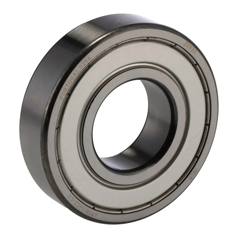 FAG Single Row Deep Groove Ball Bearing 40 mm Inside Diameter, 90 mm Outside Diameter, 23 mm Race Width, Steel 6308-2RSR