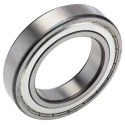 FAG Single Row Deep Groove Ball Bearing 55 mm Inside Diameter, 90 mm Outside Diameter, 18 mm Race Width, Double 6011-2Z