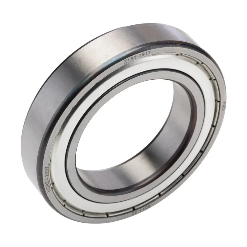 FAG Single Row Deep Groove Ball Bearing 55 mm Inside Diameter, 90 mm Outside Diameter, 18 mm Race Width, Double 6011-2Z