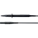 Schutzinger Test Probe 16A, 1m Lead Length, 4 mm Safety Plug, CAT IV 1kV SPL 7318 Ni / 1 / 100 /SW