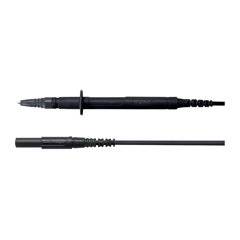Schutzinger Test Probe 16A, 1m Lead Length, 4 mm Safety Plug, CAT IV 1kV SPL 7318 Ni / 1 / 100 /SW