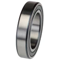 FAG 1 Row Deep Groove Ball Bearing, Sealed, Steel Cage, 50 mm ID, 80 mm OD, 16 mm Width, 6010-2RSR