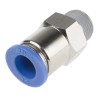 RS PRO Pneumatic Non Return Valve 990 kPa Maximum Operating Pressure Threaded Inlet Male Port 144-2700