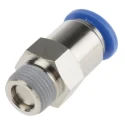 RS PRO Pneumatic Non Return Valve 990 kPa Maximum Operating Pressure Threaded Inlet Male Port 144-2700