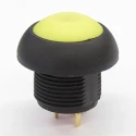 RS PRO Push Button Switch Momentary Panel Mount Yellow LED IP67 50 V dc 144-4359