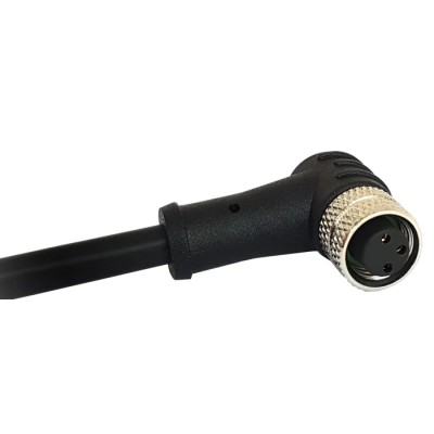 Bulgin Female 4 Way Right Angle to Male/Female Unterminated Sensor Actuator Cable 1 m PXPPVC08RAF04ACL010PVC