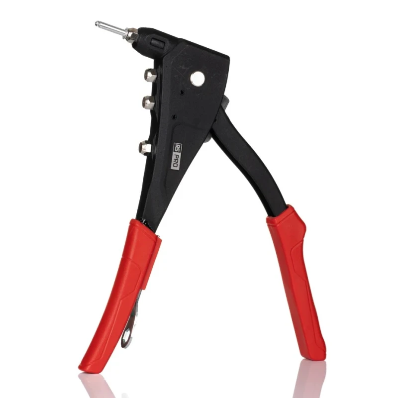 RS PRO Plier Type Rivet Tool Set Aluminium Stainless Steel 2.4mm to 5mm Rivet Size 833-5969