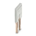 Phoenix Contact Plug-In Bridge Copper Material Grey Colour Series FBS2-8 GY, Pitch 8.2 mm, Width 14.7 mm, 2 Positions FBS2-8