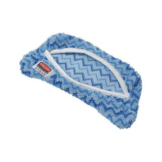 Rubbermaid Commercial Products Microfibre Mop Head with Velcro Fitting FGQ89100BL00