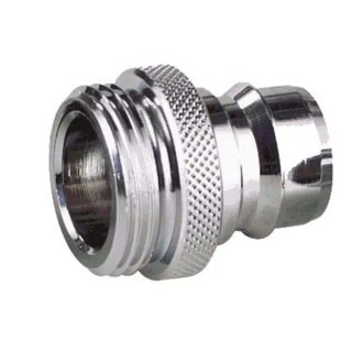 Nito Hose Connector Chrome Plated Brass 3/4 in BSP 25 bar Pressure 63640A3