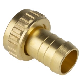 RS PRO Brass Hose Connector 19.05 mm ID 3/4 in BSP Male 146-3183