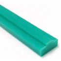 RS PRO Green GR1 Profile 10B Chain Guide 2 m Length x 20 mm Width x 15 mm Height Polyethylene 146-5477