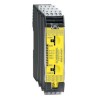 Schmersal 24V DC Safety Relay with 2 Safety Contacts and 1 Auxiliary Contact, Automatic Reset, DIN Rail Mounting SRB-E-402ST