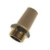 Legris Brass Pneumatic Silencer 1/4 in G Threaded Male 12 bar Pressure 52mm Length 0675 00 13