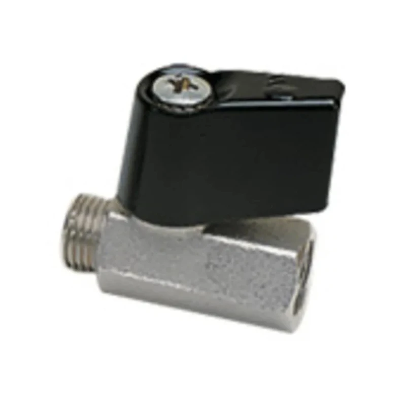 Legris Standard Lever Pneumatic Manual Control Valve G 1/4 Brass Body 12 Bar Max Pressure 0491 04 13 64