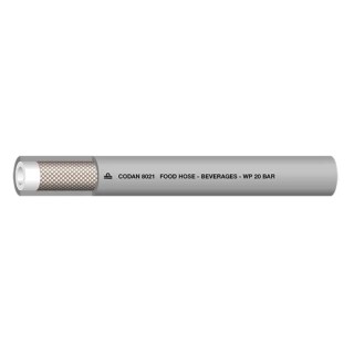 RS PRO Hose Pipe, Reinforced Nitrile Rubber (NBR) & Polyvinyl Chloride, 25 m Length, 20 bar Pressure, 21.6 mm OD 146-7744