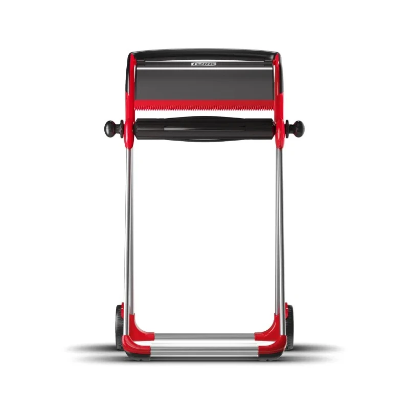 Tork Plastic and Metal Red Free Stand Paper Towel Dispenser 646mm Width, 530mm Depth, 1.01m Height 652008