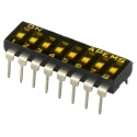 APEM Recessed Actuator Slide Rotary Coded DIP Switch IKD0800000