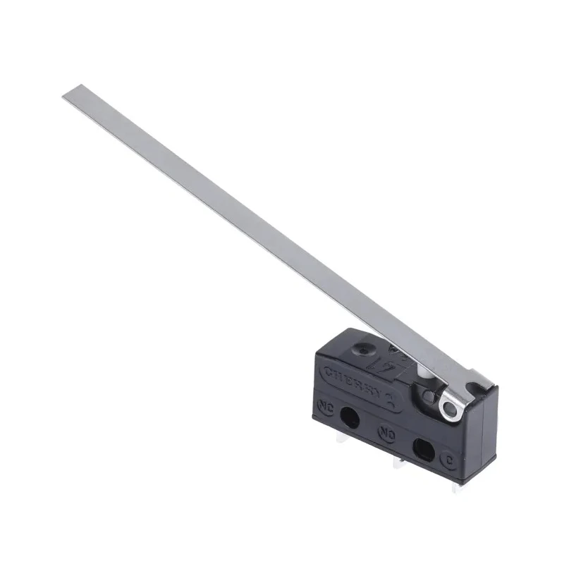 ZF Long Hinge Lever Micro Switch, Solder Terminal, 6A, 250 V ac, SPDT, IP50 DB1C-A1LD