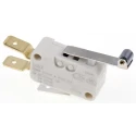 ZF Roller Lever Miniature Micro Switch, Tab Terminal, 21A, 250V AC, SPDT, IP40 D489-V3RD