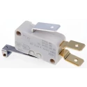 ZF Roller Lever Miniature Micro Switch, Tab Terminal, 21A, 250V AC, SPDT, IP40 D489-V3RD